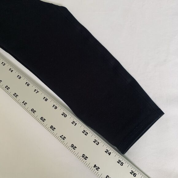 Spanx Leggings Ponte Ankle Women L High Waisted Classic Black 20264R Stretch - Picture 7 of 8